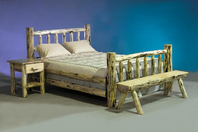  Bedroom Furniture on Amish Rustic Log Furniture  Log Bedroom Sets Amish Made Furniture