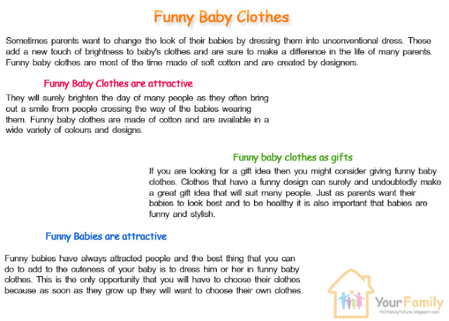 Funny Baby Clothes