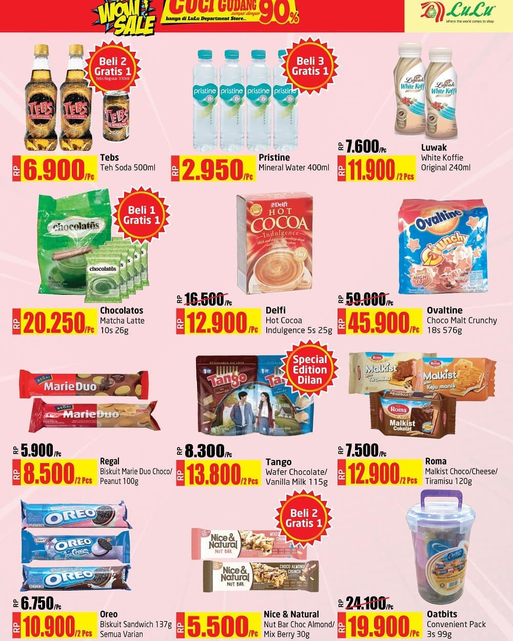 #LuluStore - #Pomo #Katalog Diskon Super WOW Periode 06 - 20 Maret 2019