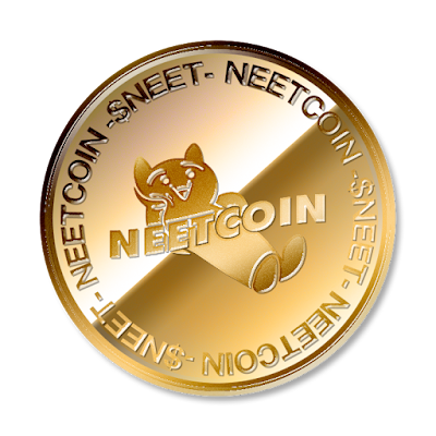 ニートコイン（NEETCOIN）のフリー素材（金貨ver）