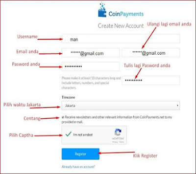 cara membuat bitcoin address