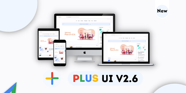 Plus UI V2.6.1 Premium Blogger Template Redesigne Free Download