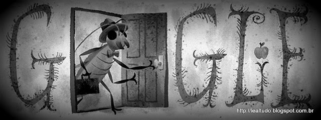 FRANZ KAFKA GOOGLE DOODLE 130TH BIRTHDAY HOMAGE - HOMENAGEM DE 130 ANOS DE NASCIMENTO