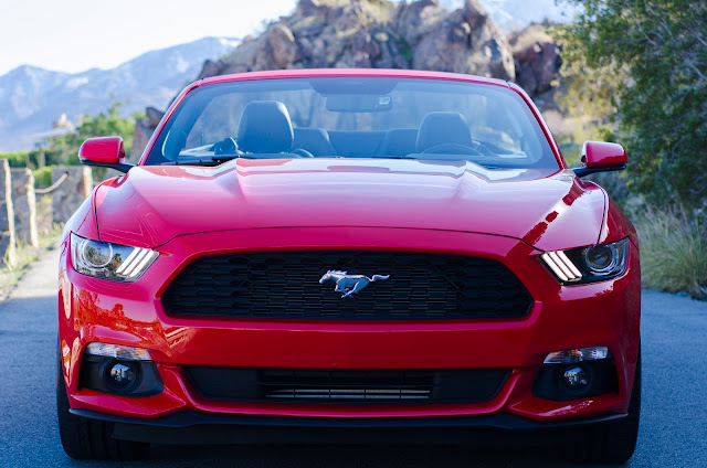 Front view of 2015 Ford Mustang Convertible