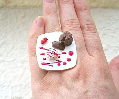 food themed Unusual ring