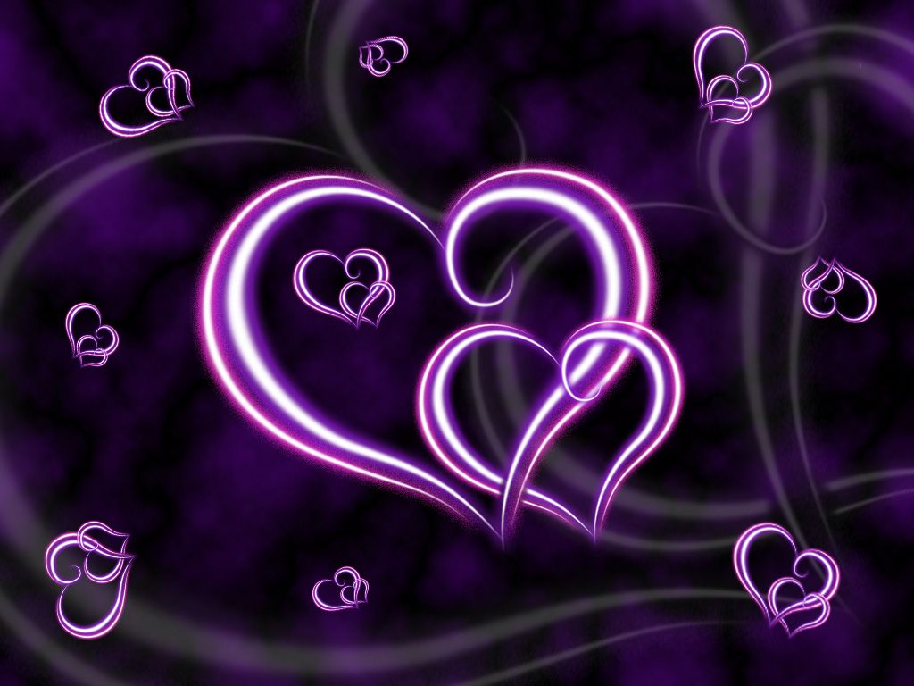 Beautiful Purple Heart Wallpaper Purple Heart Wallpaper HD