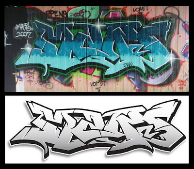 graffiti alphabet, graffiti letters, alphabet graffiti