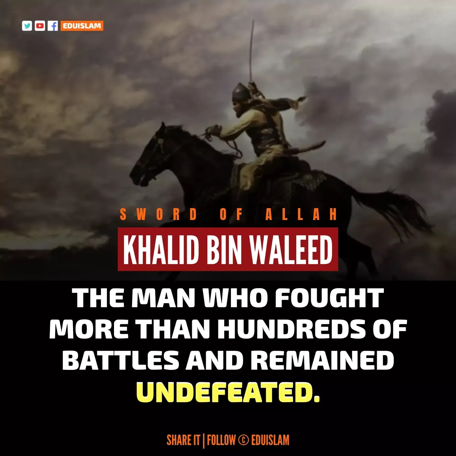 Khalid ibn Al-Waleed facts & battles