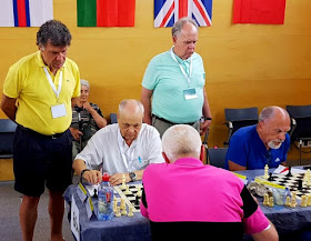 Jaume Anguera en el XVII European Senior Chess Championship