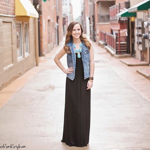 .com Hits Downtown Columbia. Mo. in Elly's Couture Sky Maxi Dresses ...