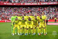 CÁDIZ C. F. Temporada 2021-22. Ledesma, Lucas Pérez, Fali, Luis Hernández, Jonsson, Álex Fernández. Pacha Espino, Rubén Sobrino, Carlos Akapo, Alejo y José Mari. SEVILLA F. C. 1 CÁDIZ C. F. 1 Viernes 29/04/2022, 21:00 horas. Campeonato de Liga de 1ª División, jornada 34. Sevilla, estadio Ramón Sánchez Pizjuán: 37.113 espectadores. GOLES: 1-0: 6’, En-Nesyri. 1-1: 66’, Lucas Pérez.