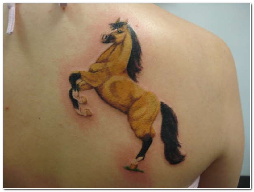Inked Plus Horse Tattoo