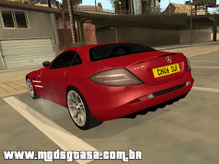 Mercedes-Benz SLR McLaren 2005 para grand theft auto