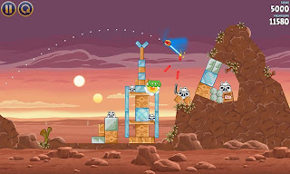 Screen Shots Of Angry Birds Star Wars