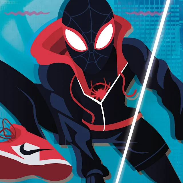 SpiderMan Into Spider Verse New Art