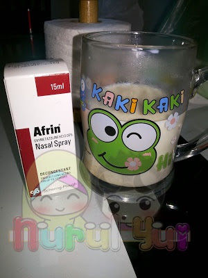 ♥Corat Coret Nusha ♥: Ubat spray untuk selsema - Afrin 