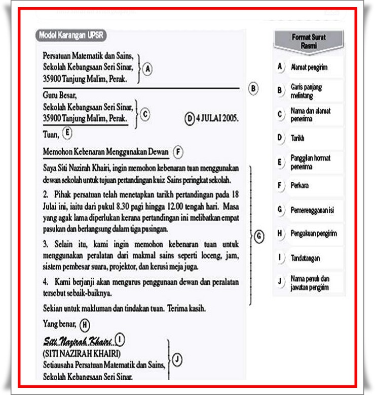 Bicara Bahasa Melayu: Latihan Penulisan.