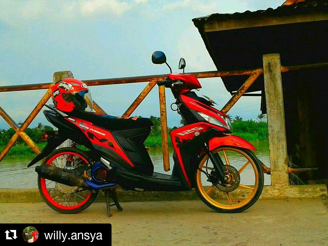 Modifikasi Motor Mio M3 Velg 17 Pecinta Modifikasi