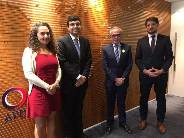 Cícero Lucena discute acordo com agência francesa para modernizar transporte e mobilidade em João Pessoa