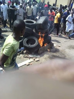 Mob allegedly killed, burnt man over N10 in Abuja (Photos)