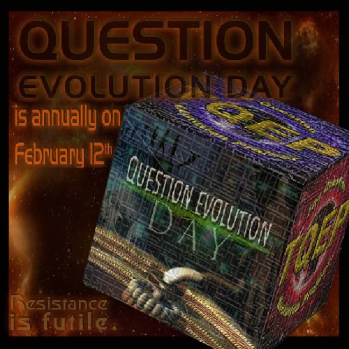 Question Evolution Day is annually on February 12. You can be a part of it.