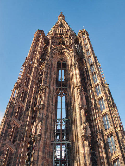 jiemve, Grand Est, Strasbourg, Cathédrale, sculpture, gargouilles, chimères, flèche, tour