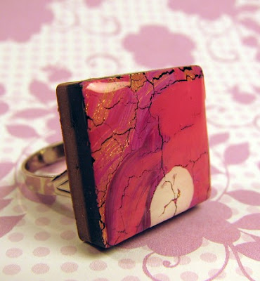 polymer clay and resin jewelry