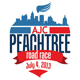 Peachtree Road Race 2013