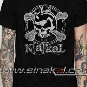 Kaos NakaL Bikers Skull