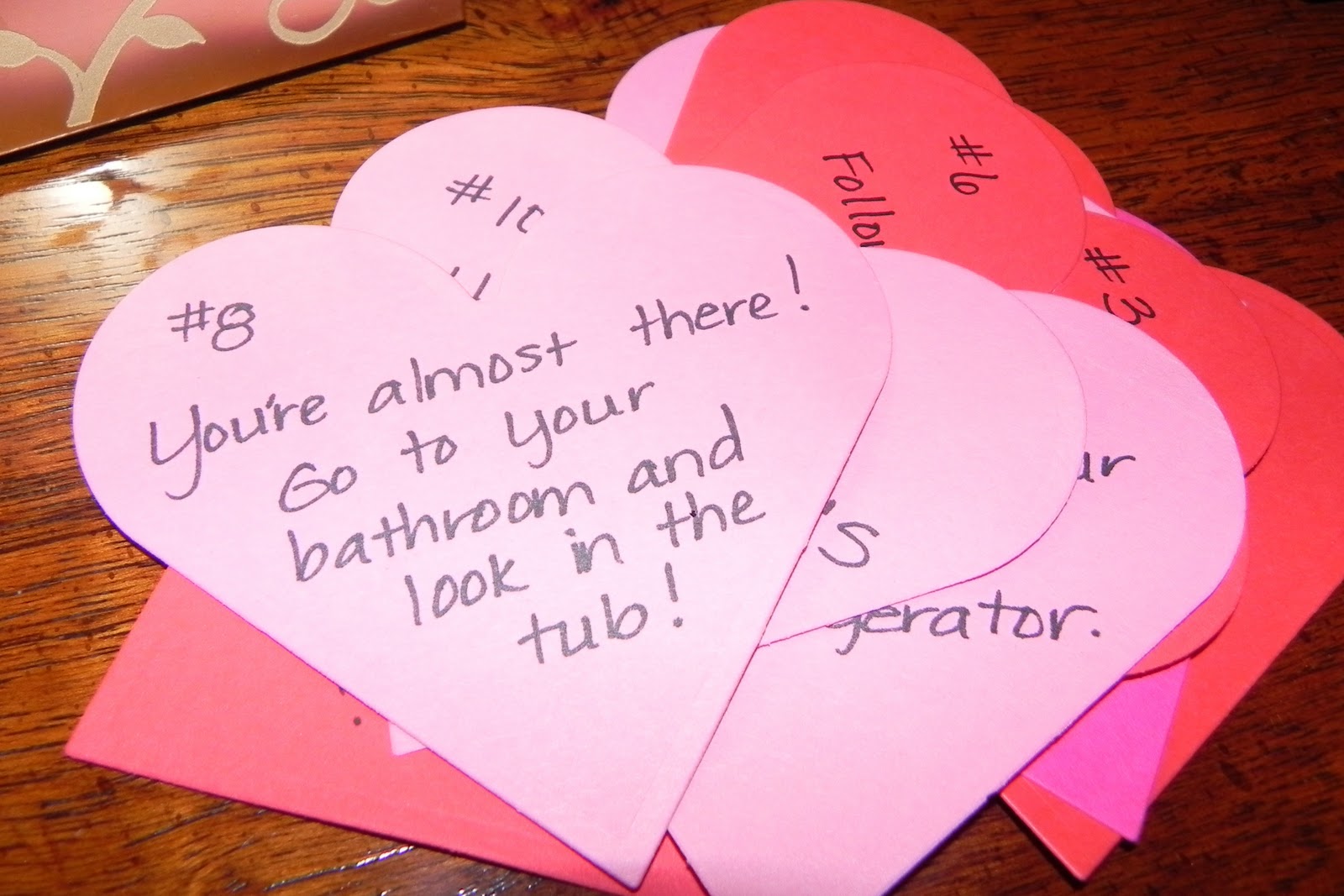 10 heart clues on our valentine s day scavenger hunt