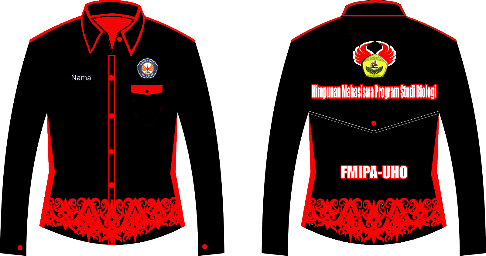 Sains with Fun: Contoh Desain Baju PDH Biologi FMIPA UHO 2013