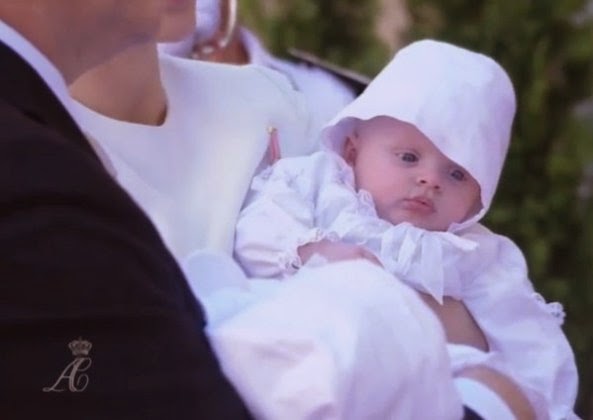 The Baptism Of the Princely Twins, Prince Jacques and Princess Gabriella At Monaco