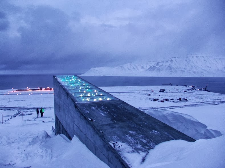 An artistic decoration on the outer roof surface and on the upper part of the front will partly reflect the polar light and partly give off a muted, glowing light. - I Had No Idea This Vault Hidden Deep In The Mountains Even Existed. Let Alone What’s Inside.