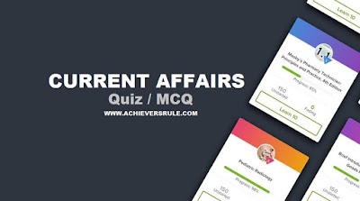 Daily Current Affairs Quiz - 6th April 2018