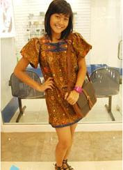 young beauty batik