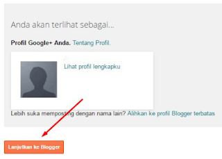 Lanjutkan ke Blogger