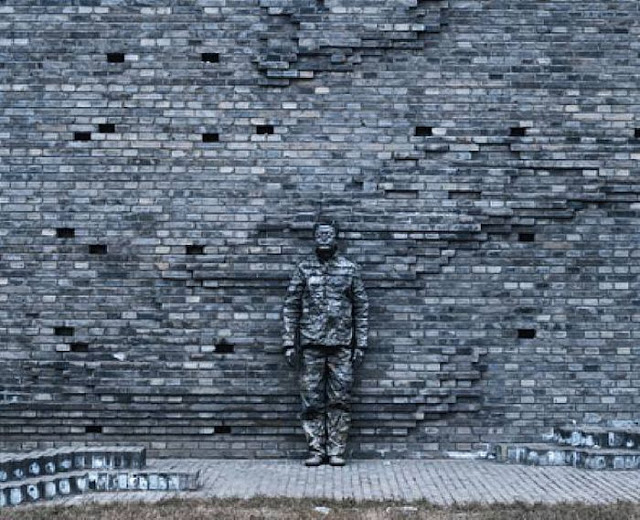 Liu Bolin The Invisible Man | Amazing Camouflage Art