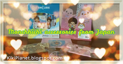 kiki monchhichi accessories accessoire exclusif rare badge folder t-shirt chimutan