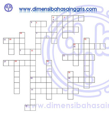 Simple Present Tense Crossword Puzzle dan Kunci Jawaban Free PDF