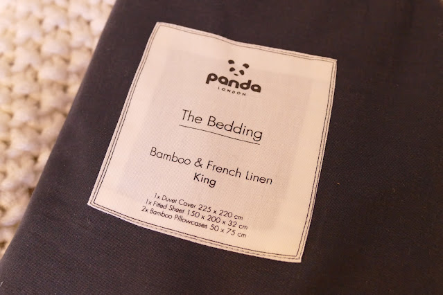 Panda London Review, Panda London Review giveaway, Bamboo and French Linen bedding set, panda London reviews, panda London bedding review, blog giveaway uk