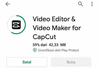 cara mengedit video di capcut