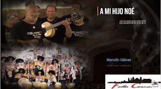 Pasodoble "A mi hijo Noé" Chirigota "Los salsero sero sero siete" (1992) con Letra