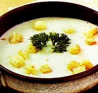 Garlic Soup Recipe with Bread