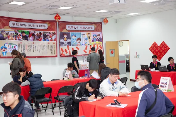 ▲彰化就業中心徵才實況。（中彰投分署提供）
