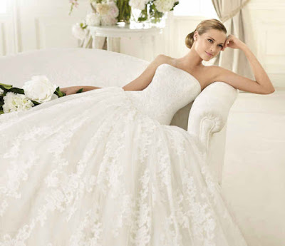 Most luxurious French wedding dresses for brides 2018