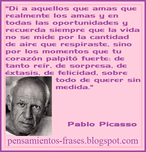 frases de Pablo Picasso