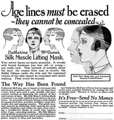 Catherine McCune - Silk Muscle Lifting Mask - 1928