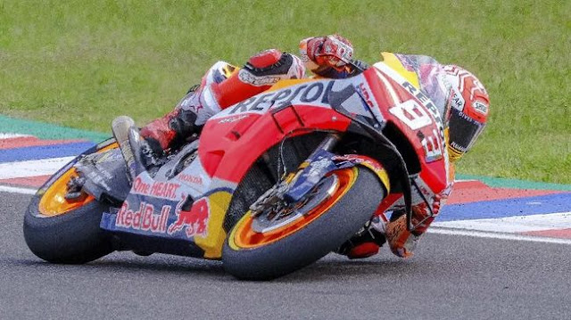  Marquez Pole Position di MotoGP Prancis, Rossi Kelima 