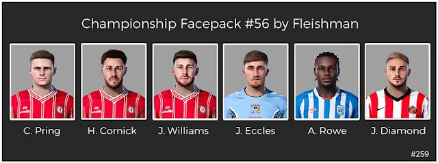 Championship Facepack #56 For eFootball PES 2021