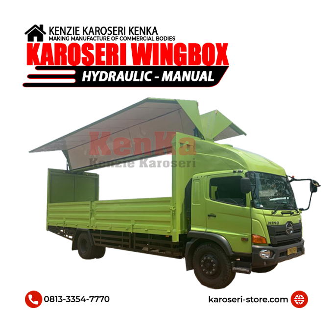 Dealer HINO Karoseri Wingbox Karawang